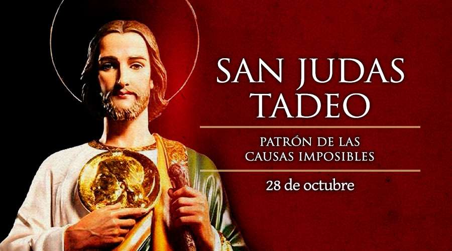 Hoy celebramos a San Judas Tadeo, patrón del trabajo y de causas imposibles