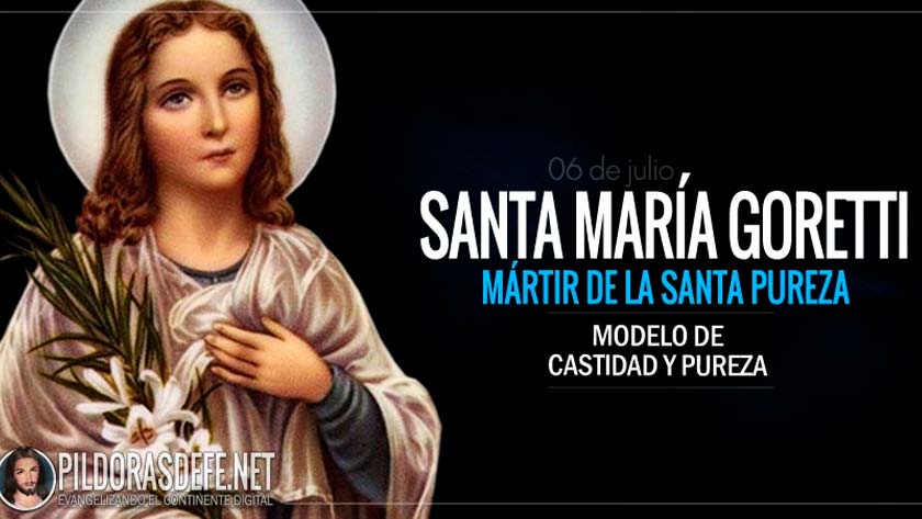 La Iglesia celebra a Santa María Goretti, “pequeña y dulce mártir de la  pureza” | Perú Católico