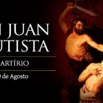 Celebramos el martirio de San Juan Bautista