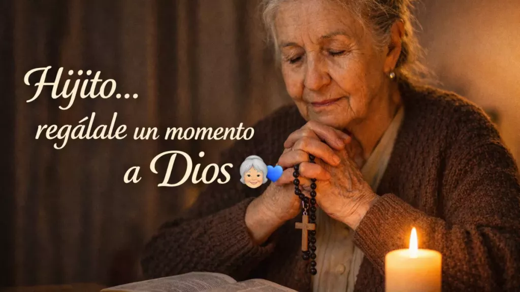 abuelita catolica retiro semana santa