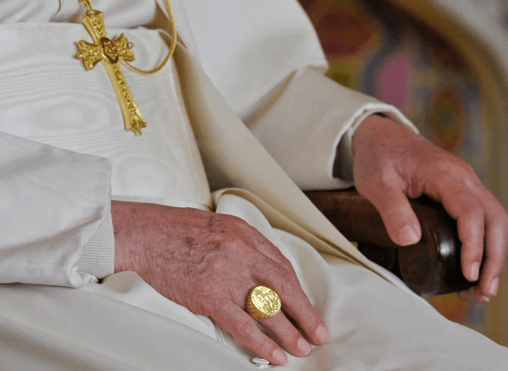 anillo del papa francisco sera destruido