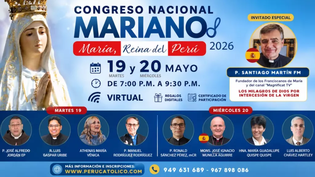 congreso mariano peru catolico mayo 2026