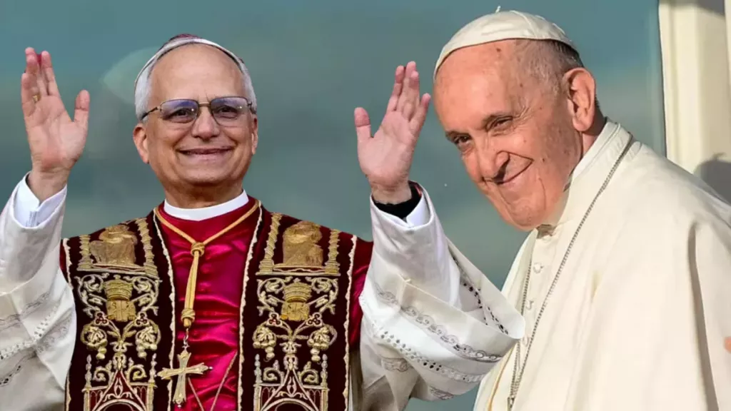 francisco y leon xiv johan leuridan