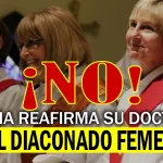 iglesia dice no al diaconado femenino peru catolico