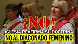 iglesia dice no al diaconado femenino peru catolico