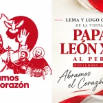 logo y lema del papa leon a perú 2026