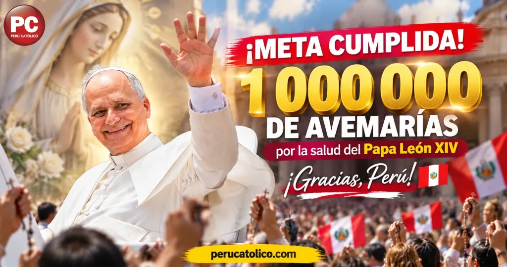 millon de avemarias papa leon peru catolico