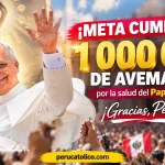 millon de avemarias papa leon peru catolico