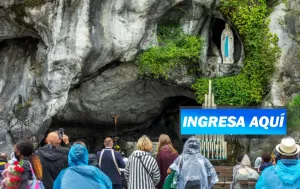 misa en lourdes francia peru catolico