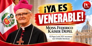 monseñor federico kaiser venerable peru catolico