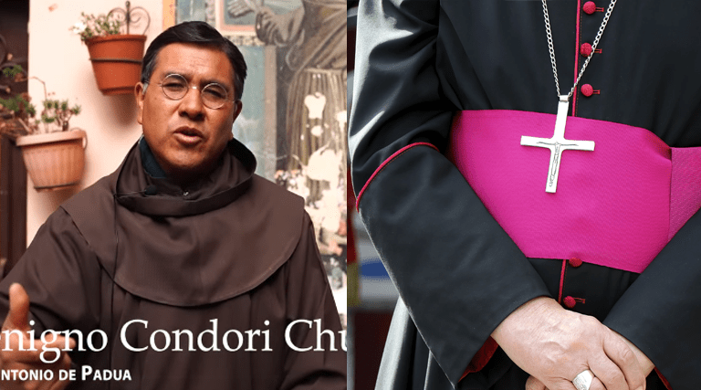 obispo de Ayaviri a monseñor Benigno Condori Chuchi O.F.