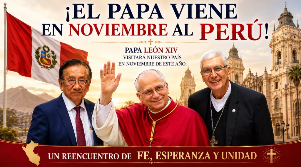 papa leon en peru noviembre 2026