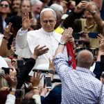 papa leon peru catolico