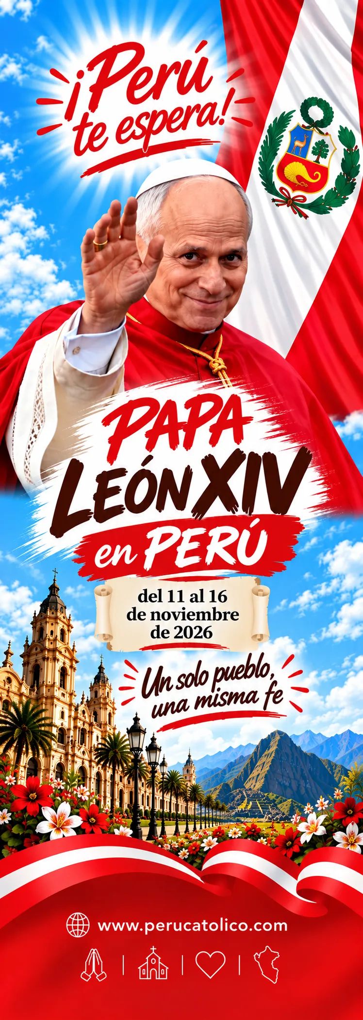 Papa León XIV en Perú