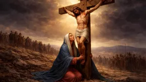 santa maria a los pies de la cruz