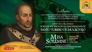 santo toribio de mogrovejo jubileo